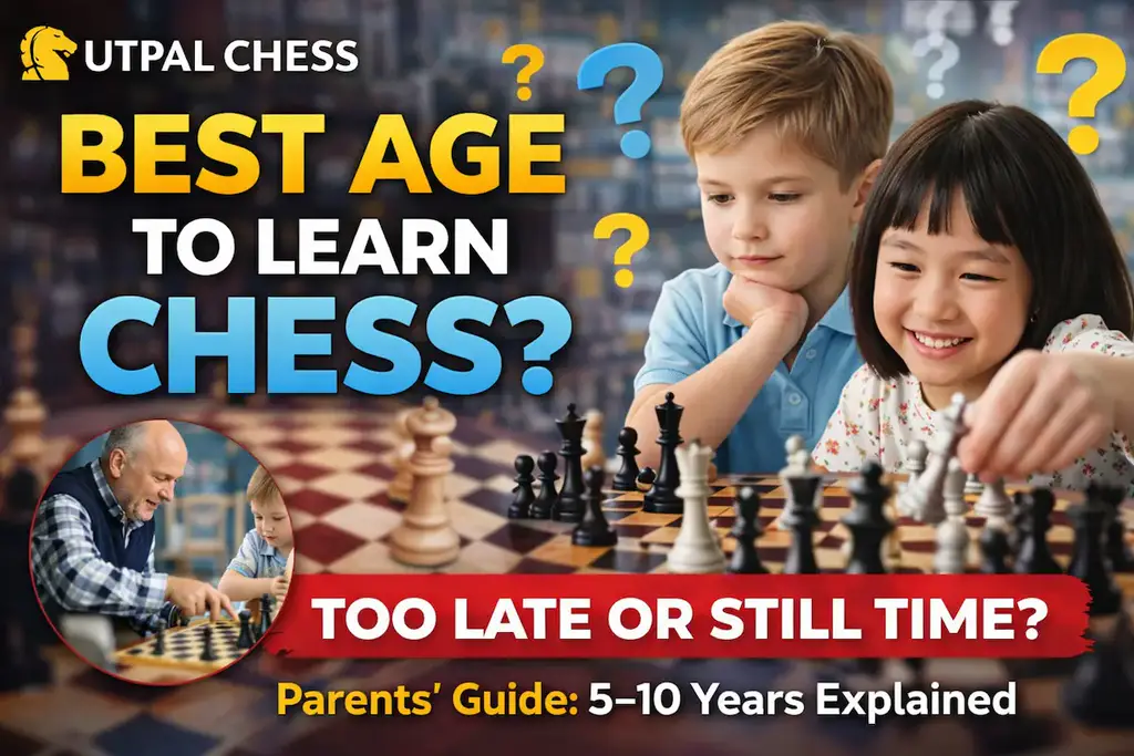 Best age to learn chess for kids explained in a parent guide