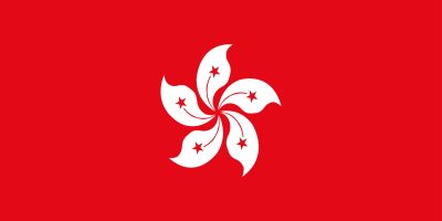 Illustration of Hong Kong flag