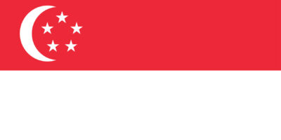Illustration of Singapore flag